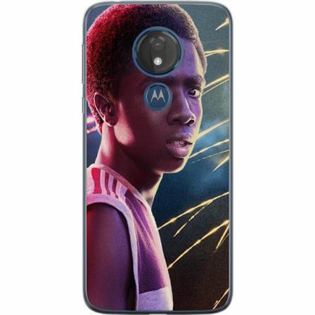 Motorola Moto G7 Power Genomskinligt Skal Stranger Things - Lu