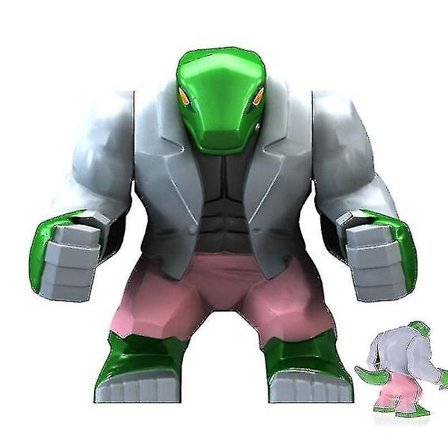 Batman Crocodile Killer 10,5 cm Figur Blokke Konstruktion Byggeklods Legetøj Gave-xh Db