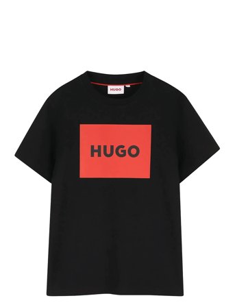 Hugo Kids T-Shirt - Black - 174