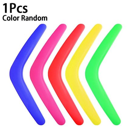 Boomerang - V-formet leketøy for barn for fritid, utendørs underholdning, tilfeldig farge [DmS]