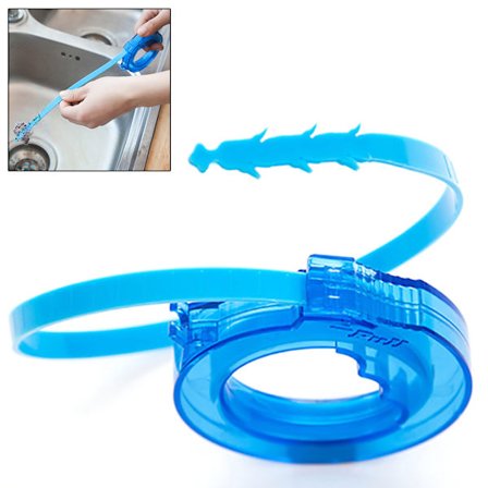 Rensningsværktøj til badeværelsesafløb til vaske og toiletter