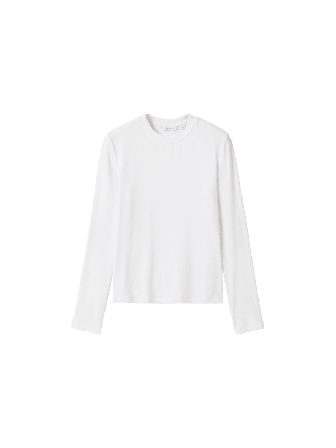 Noella Lidie Ls Top - White T-shirts & toppar Dam Vit M