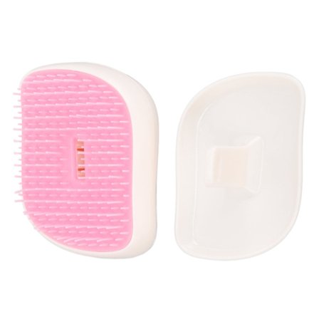 Redende hårbørste massage palmeform glansfuld detangler hårbørste til tyndt langt krøllet hår kirsebærrød