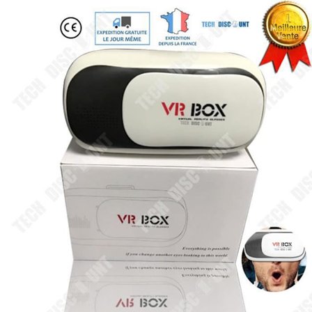 VR-glasögon - Teknikkampanj - Justerbara - Myopivänlig - 80-tums skärm