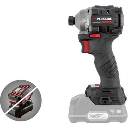 PARKSIDE PRESTATION Sladdlös slagskruvdragare »PDSSAP 20-Li B2«, 20 V