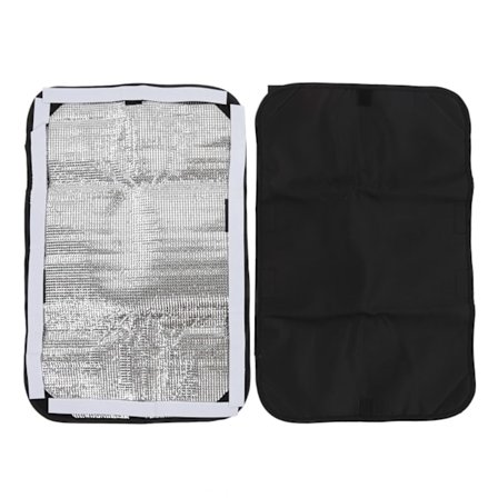 2 stk Bobil Dør Vindu Deksel Skjerm UV Blokk Dobbeltlags Komposit Stoff Bobil Dør Skjerm Deksel Bobil Tilbehør