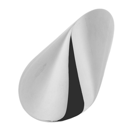 Helse rustfritt stål ball geometrisk buet håndøvelse ball metallisk utseende stressavlastning massasjeapparat