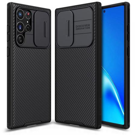 Nillkin Camshield Pro Skal Galaxy S22 Ultra - Svart Svart