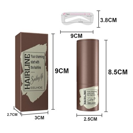 Kulmakarvatuloste, hiusrajan varjostuskynä luonnollinen varjopuuteri kulmakarvapuuteri hiusrajan kynä rastas 10 kulmakartakorttia