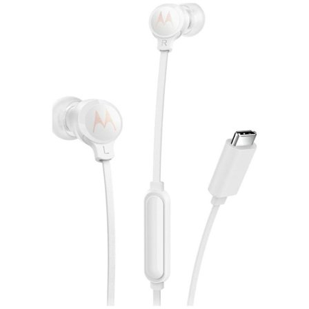 Motorola In-Ear Hörlurar USB-C Earbuds 3C-S - Vit