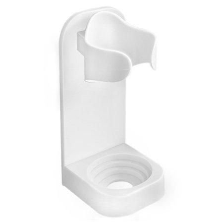 Elektrisk Tandbørsteholder Sæt med 2, Elektrisk Tandbørste Vægmontering Stærk Klæbende Justerbar Badeværelse Tandbørste Organizer