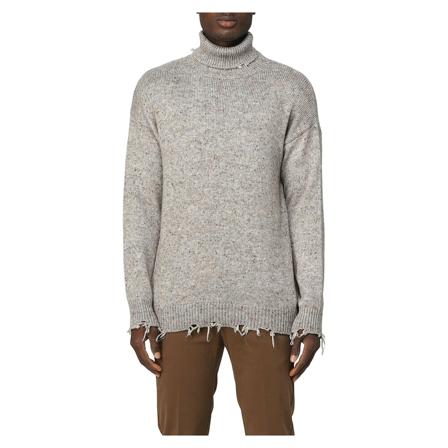 Mauro Grifoni, Turtlenecks Beige, Heren, Maat:L