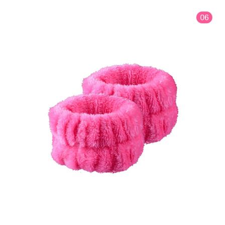 2kpl Spa ranteen pesunauha Coral Fleece ranteen pesupyyhenauha 06