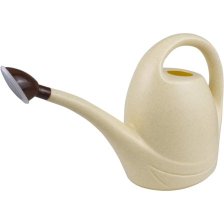 3,5 liters vandkande, plastik, letvægts vandspreder, vandflaske til have, udendørs, hus, blomst, bonsaiplante (beige)