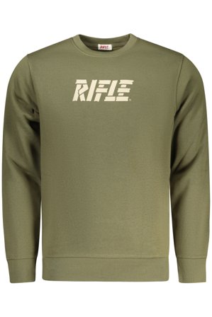 Rifle Felpa Senza Zip Uomo Verde