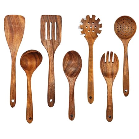 Kjøkkensett med kjøkkenredskaper - Tredredskaper (PA)