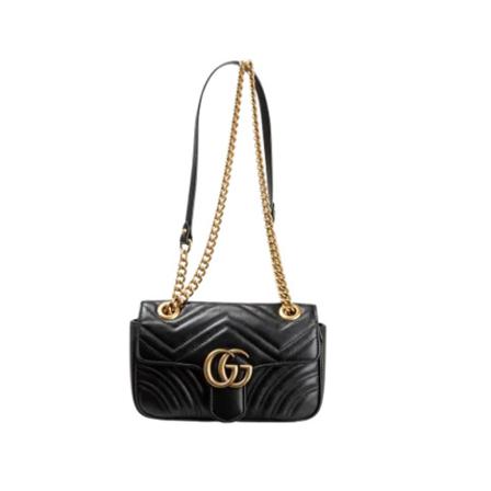 Gucci Vintage, Pre-owned Leather gucci-bags Zwart, Dames, Maat:ONE Size,leer