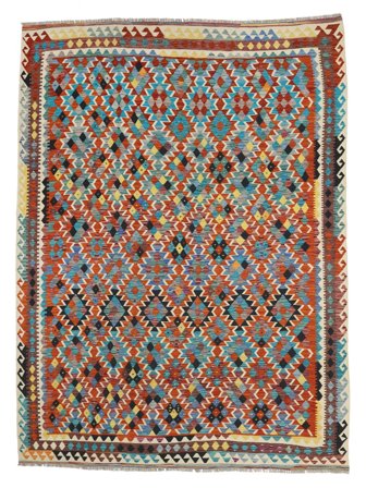 Tappeto Kilim Afghan Old Style 298X383 Grandi (Lana, Afghanistan)