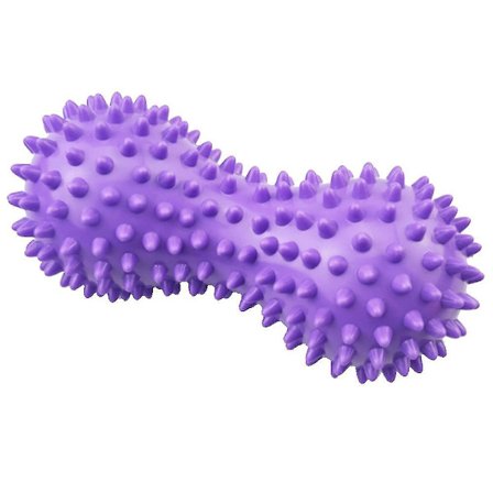 Spiked Yoga Peanut Massage Ball For Outdoor And Indoor Fitness Exercises