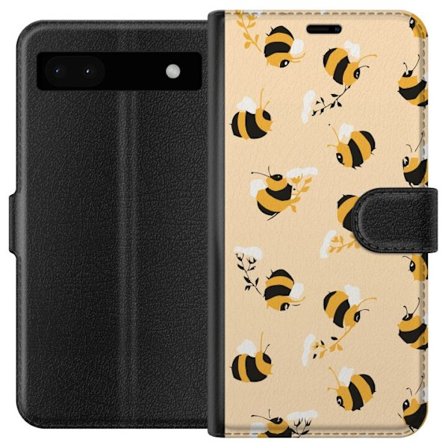 Kompatibelt Plånboksfodral till Google Google Pixel 6a Humlor Mönster