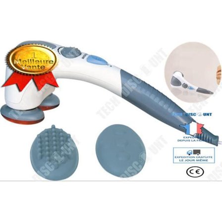 massageapparat TD Massage Tillbehör MG 80 - Infraröd - Halkfri handtag - Utbytbara huvuden