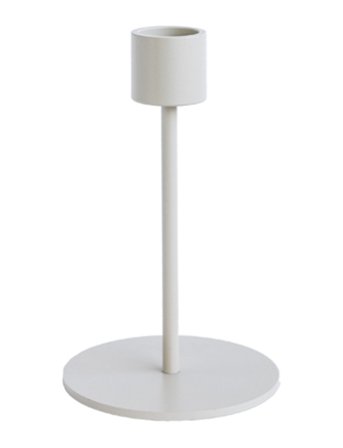 Candlestick 13Cm White Cooee Design