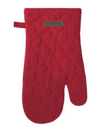 Oven Glove Hanna Classic Home Textiles Kitchen Textiles Oven Mitts & Gloves Rød Noble House