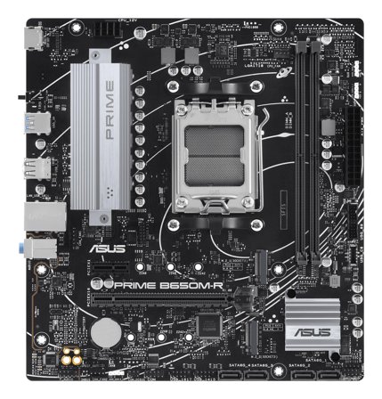 ASUS PRIME B650M-R - hovedkort - mikro ATX - Socket AM5 - AMD B650