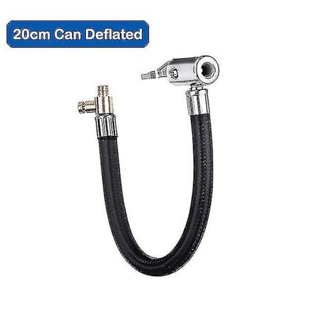 Dæk-inflator slange Bil oppustelig luftpumpe forlængelsesrør adapter Twist dækforbindelse låsechuck reparationsværktøjer