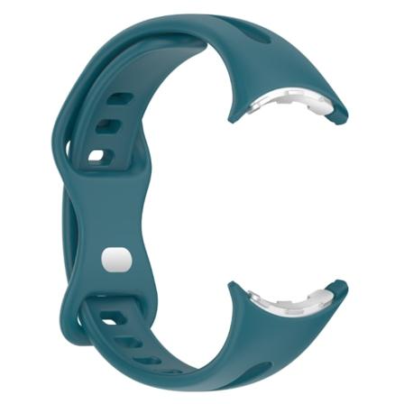 Fashionabla silikonband Lämpligt för Pixel Watch 2 Armband Loop Armband Byt ut Vattentätt Svettsäker anti-scratch Dark green