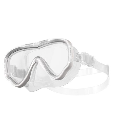 Snorkelmaske til voksne, dykkerbriller med næsedækning og skulderrembeskytter, fuldtør beskyttelsesmaske