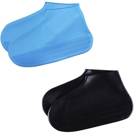 Silikonesko-overtræk, 4 stk. skridsikre vandtætte sko-overtræk,