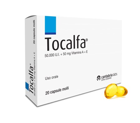 Tocalfa 20 Capsule Molli 50000UI+50