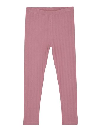 En Fant Leggings Pointelle - Pink - 140
