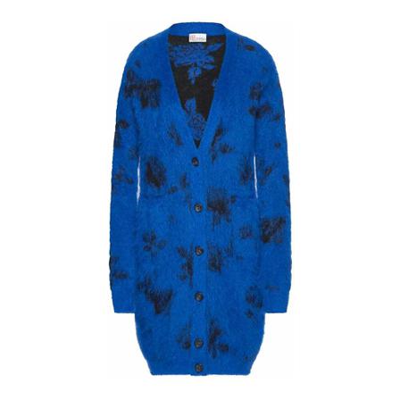 Valentino Long Cardigan blå, Dam Koftor, Dam, Storlek: S