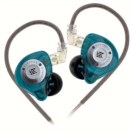 KZ EDX Pro X In-Ear Hörlurar Trådbundna IEM Hörlurar Dubbel DD HiFi Stereo Ljud Hörlurar Brusreducerande Öronsnäckor