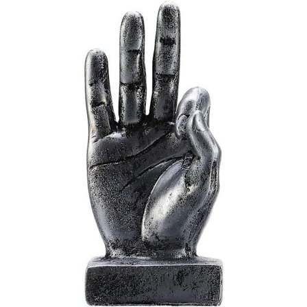 Hånd Finger Gestus Skrivebord Statuer Fingre Skulptur Kreativ