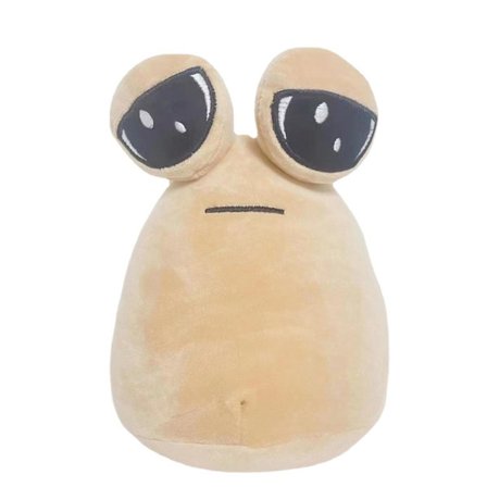 Min kæledyrs Pou plyslegetøj, Alien plyslegetøj, søde tegneseriefyldte dyr Alien Pou plysfigur spil plyslegetøj