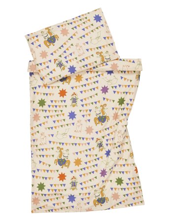 Moomin Bedset 85X125 Circus Gots Beige Arabia
