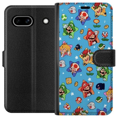 Kompatibelt Plånboksfodral till Google Google Pixel 7a Nintendo Mario Mönster Switch Spel