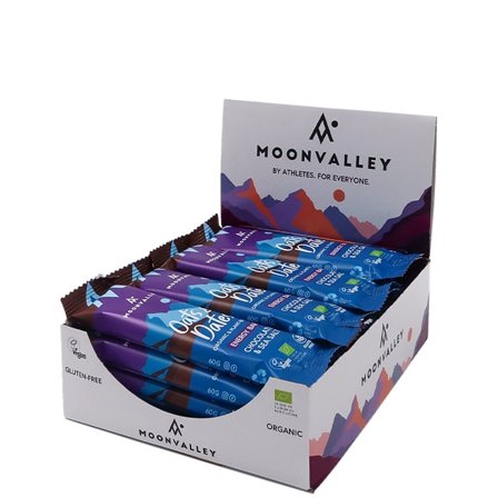Moonvalley 12x Vegan Energy bar Oats & Dates 50 g