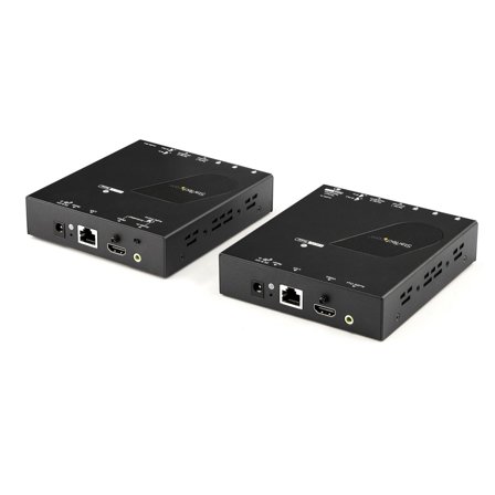 StarTech HDMI over IP Extender Kit with Video Wall Support - 1080p - HDMI over CAT5e / CAT6 Transmitter and Receiver Kit (ST12MHDLAN2K) -