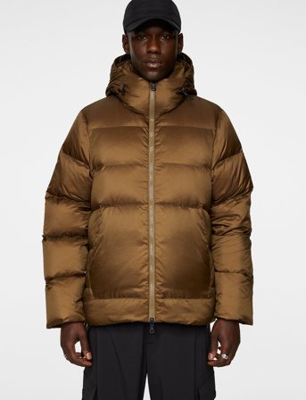 J. Lindeberg Farrell Down Jacket - Brown - M