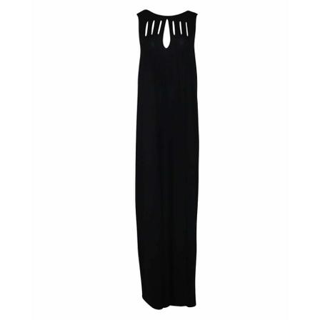 Chloé Pre-owned Cutout Maxi Kjole Sort, Dame