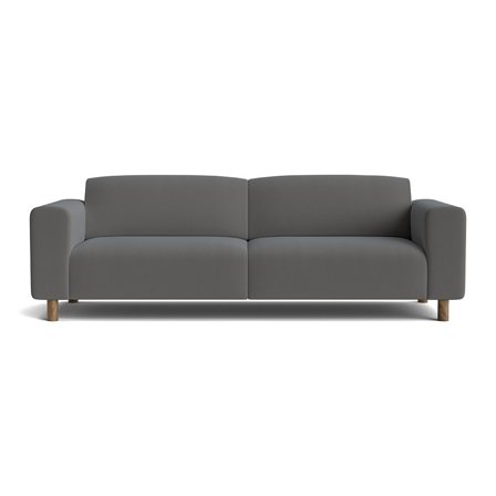 Toledo 3 personers sofa - Lisboa Antracit - 237x88x78 - Sofa, 3 personers sofa