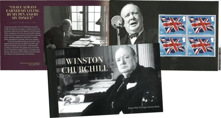 England - Winston Churchill - Prestigehæfte