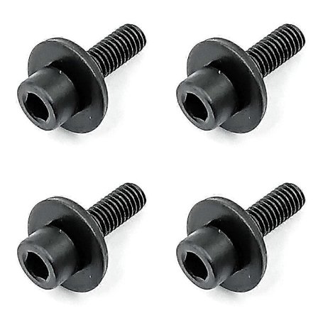 Erstatningssett med 4 skruer for trådløs sagblad til BSS610 BSS611 DSS611