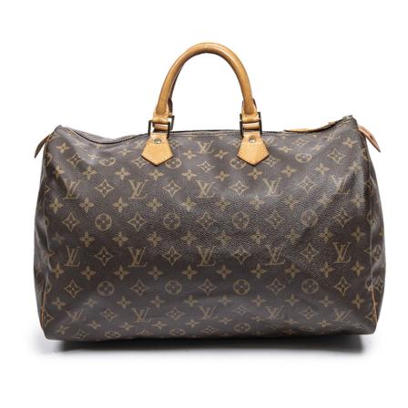 Louis Vuitton Vintage Pre-owned Tas , Bruin , Dames , Maat: ONE Size Vintage Tassen