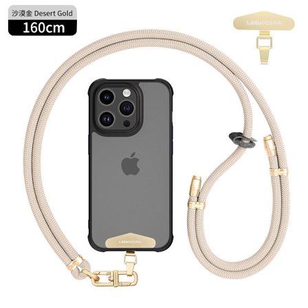 Anti-tyveri mobilholder til mobiltelefon, clips i rustfrit stål og justerbare spænder (guld)