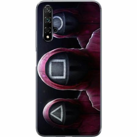 Huawei Nova 5t Genomskinligt Skal Squid Game